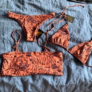 SKATIE Bikini Set // Made in LA // 3pcs